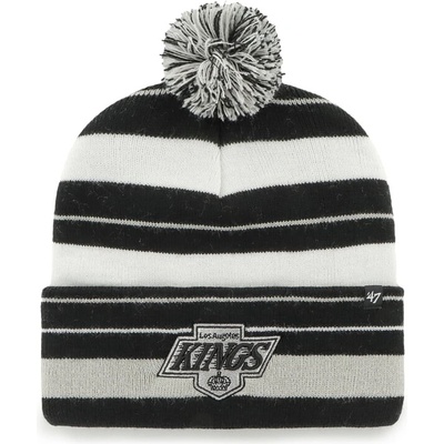 47 Brand Zimní čepice Los Angeles Kings Vintage Power Line 47 Cuff Knit black