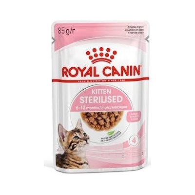 FHN Cat Kitten Sterilised Gravy 12x85 g