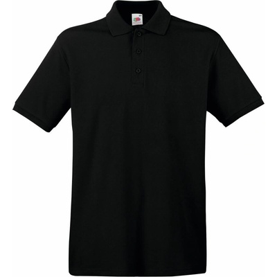 Fruit of the Loom 163218 Pánská polokošile s krátkým rukávem black
