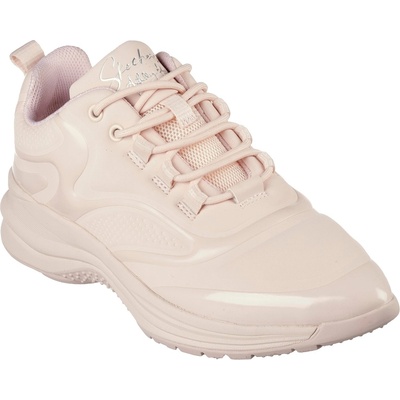 Skechers Дамски маратонки Skechers Glossed Hot Melt Embossed Neoprene Low-Top Trainers Womens - Blush