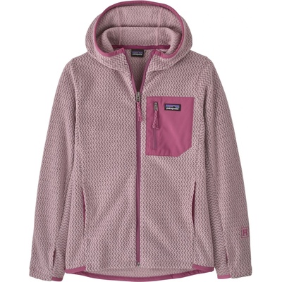 Patagonia Детско поларено яке Patagonia Kid's R1 Air Full-Zip Hoody Fleece jacket - Quiet Violet (703-4108-1212)