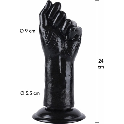 Hidden Desire Extreme Fist Fucker XL 24 cm Black