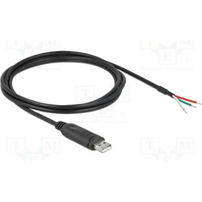 Delock 90428 USB 2.0 USB A vidlice zlacený