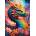 Alipson Puzzle - Puzzle Colourful Dragon - 1 000 piese