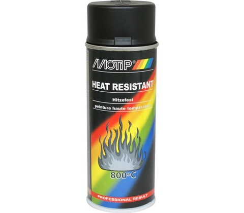 Motip žáruvzdorný sprej černý 400 ml