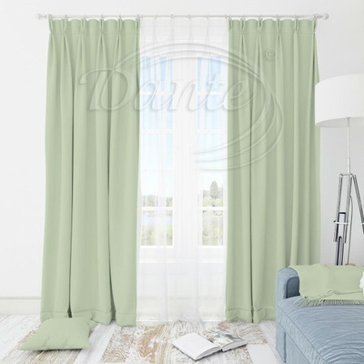 Látka Blackout UNI 163 mint na závěsy, polštářky - 250 x 145 cm