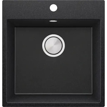 Твоят Стил Графит кухненска гранитна мивка Рига 50 XL 480 x 500 мм