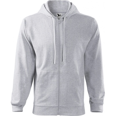Malfini Trendy Zipper 410 svetlo šedý melír