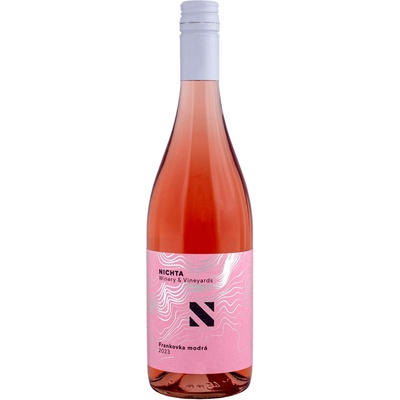 Nichta Frankovka Modrá Rosé Polosladké D.S.C. 10,5% 0,75 l (čistá fľaša)