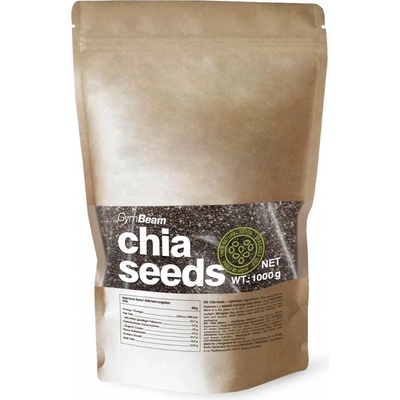 GymBeam Chia semienka 1000 g