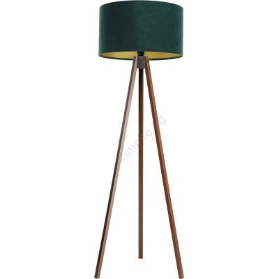 BPS Koncept Стояща лампа STANDART 1xE27/60W/230V зелена/венге (BS0494)