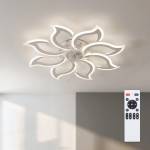 Brilagi - Димируем таванен вентилатор с LED/44 W/230 V, Ø 90 см, бял + дистанционно управление (BG4007)
