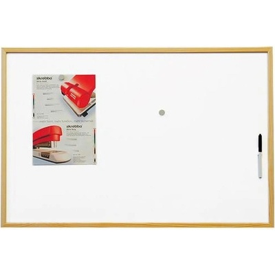 Tabule Classic magnetická Eco board 40 x 60 cm, lakovaný povrch, dřevený rám