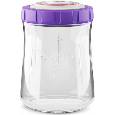 Kefirko Skladovací nádoba fialová 900 ml