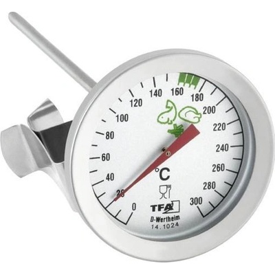 SCHNEIDER, Mechanický vpichový teploměr, 0 až + 300 ºC, SC 160 005