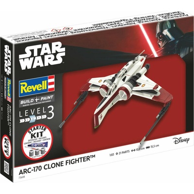 Revell Starter Kit Star Wars 73608 ARC-170 Fighter (1:83)