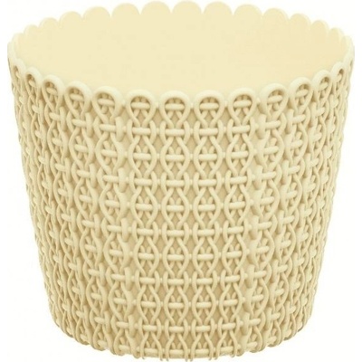 Prosperplast NITLY květináč 26 cm žlutý
