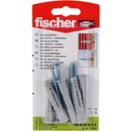Fischer УНИВЕРСАЛЕН ДЮБЕЛ С ВИНТ Ф8Х50ММ 5 БРОЯ fischer ux r s k (4006209908792)