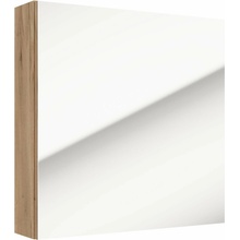 Defra Salsa skrinka 60x15x60 cm so zrkadlom dub 242-E-06009