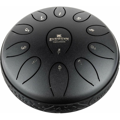 Shamann 6" 11 Notes D5 Major Matte Black Tongue Drum