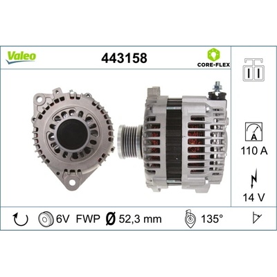 generátor VALEO 443158