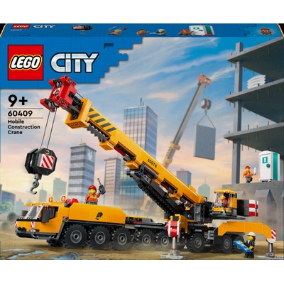 LEGO® City 60409 Žlutý pojízdný stavební jeřáb