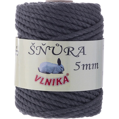 VLNIKA Bavlněná háčkovací šňůra 5mm Barva: 3