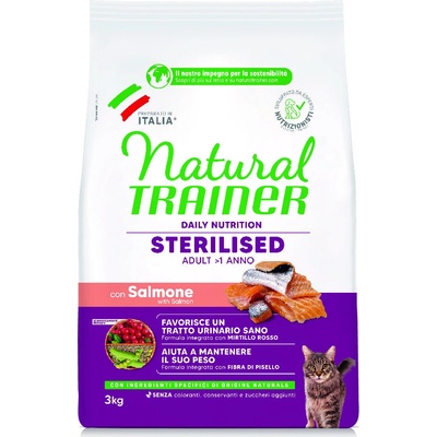 Natural Trainer Sterilised losos 2 x 3 kg