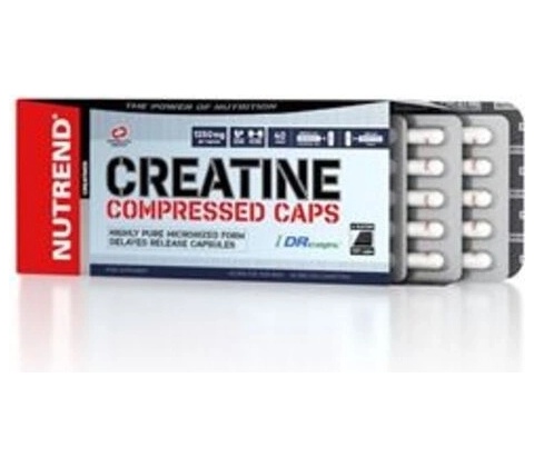 NUTREND Creatine Compressed 120 kapsúl