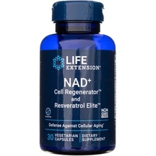 Life Extension Optimized NAD+ Cell Regenerator a Resveratrol 30 rostlinných kapsúl