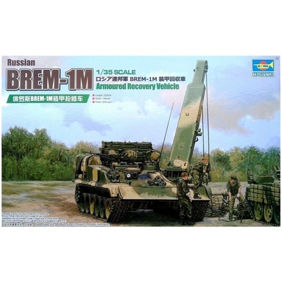 Trumpeter Russian BREM-1M Armou Recovery Vehicle červená 1:35