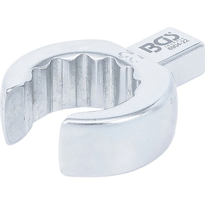 BGS technic Nástrčný očkový klíč otevřený 22 mm upnutí 9 x 12 mm BGS 6904-22