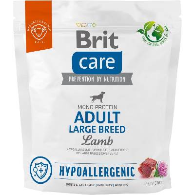 Brit Care Dog Hypoallergenic Adult Large Breed - lamb and rice, 1kg