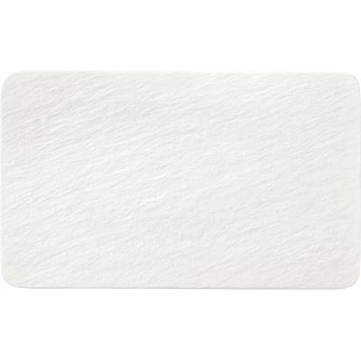 Villeroy&Boch Manufacture Rock Blanc servírovací talíř 28x17cm