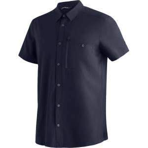 Maier Sports Мъжка риза с копчета Maier Sports Magos S/S Shirt - Night Sky - размер 48 (EU) (033-3176-0212)