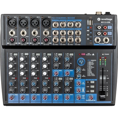 Revoltage MX12-USB Смесителен пулт (MX12-USB)