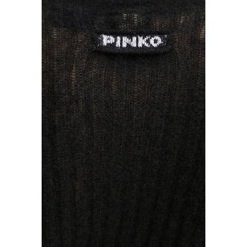 PINKO Вълнен пуловер Pinko дамски в черно от лека материя 104347 A26W (104347.A26W)