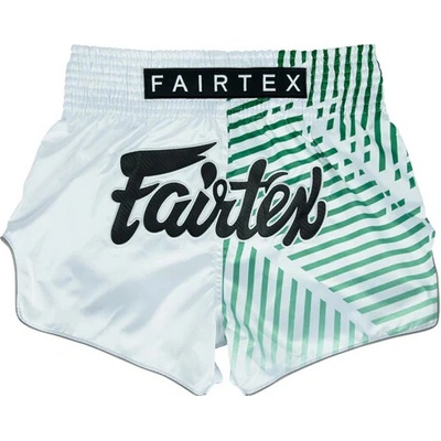 Thajské šortky Fairtex BS1923 Racer White