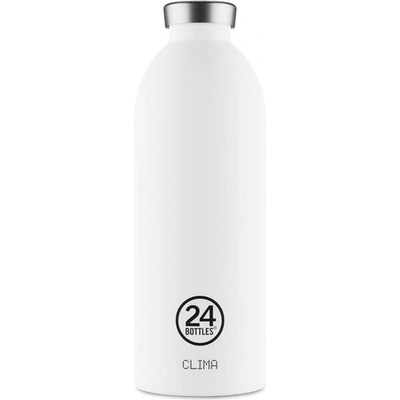24 Bottles Nerezová Termo láhev Clima Ice White 850 ml