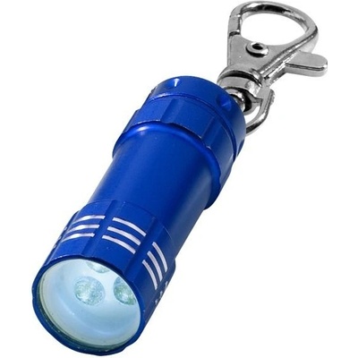 Prívesok na kľúče s 3 LED svetlom kov modrá