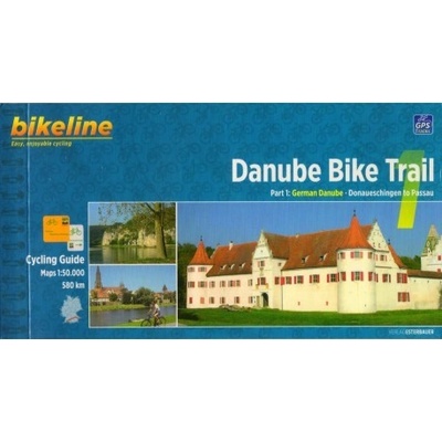Bikeline Danube Bike Trail 1/Dunajská cyklostezka 1 1:50 000 cykloprůvodce