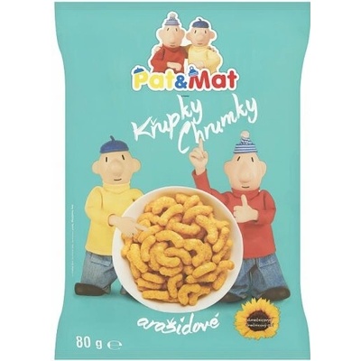 Pat&Mat Chrumky arašidové 80 g