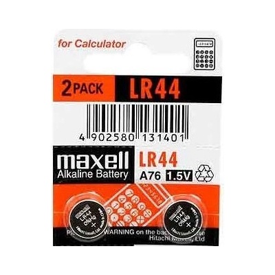 Maxell LR44/A76 2ks 4902580131401
