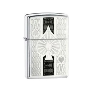 Zippo Запалка Zippo, Intricate Spade Design (24196)