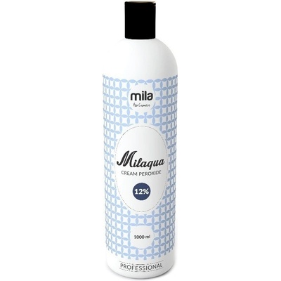 Milaqua Oxid 12% krémový peroxid určený pre farby na vlasy Milaton 1000 ml