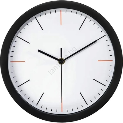 Hama - Стенен часовник 1xAA черен/бял (HM0100)