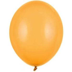 Party Deco Пастелен латексов балон в цвят мед - 12 см (sb5p-491)