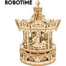 Robotime Rokr 3D Romantický kolotoč s hudbou AMK62 384ks