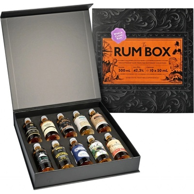 1423 Aps The Rum Box 40,9% 10 x 0,05 l (set)