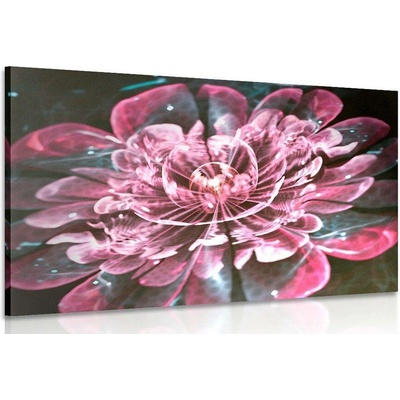 Obraz magický růžový květ - 90x60